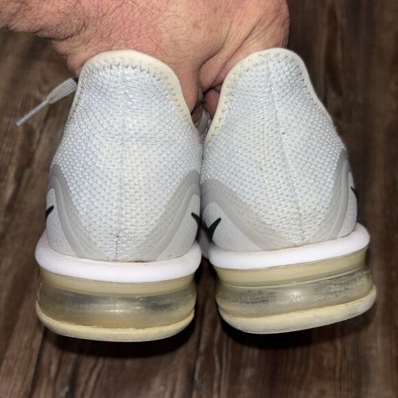 Nike Air Max gray & white lite weight breathable mesh size 9.5. - Picture 5 of 11